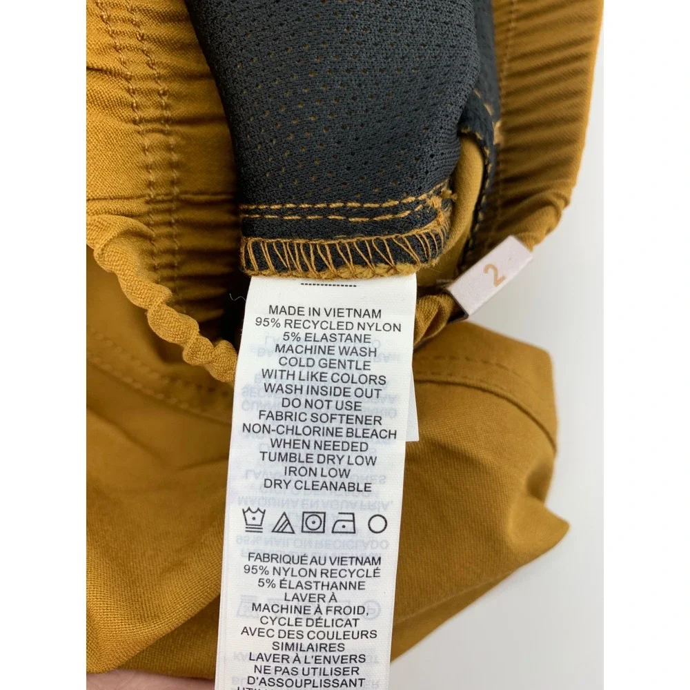 Prana‎ Pants Womens 2 Brown Halle E-Waist Jogger II Stretch Hiking Outdoor NEW